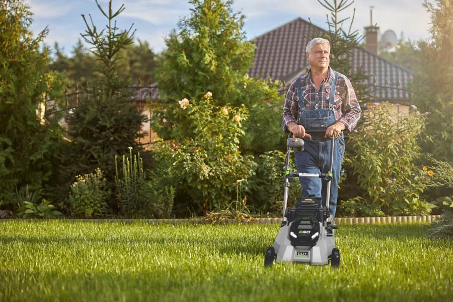 top rated cordless electric lawn mowers